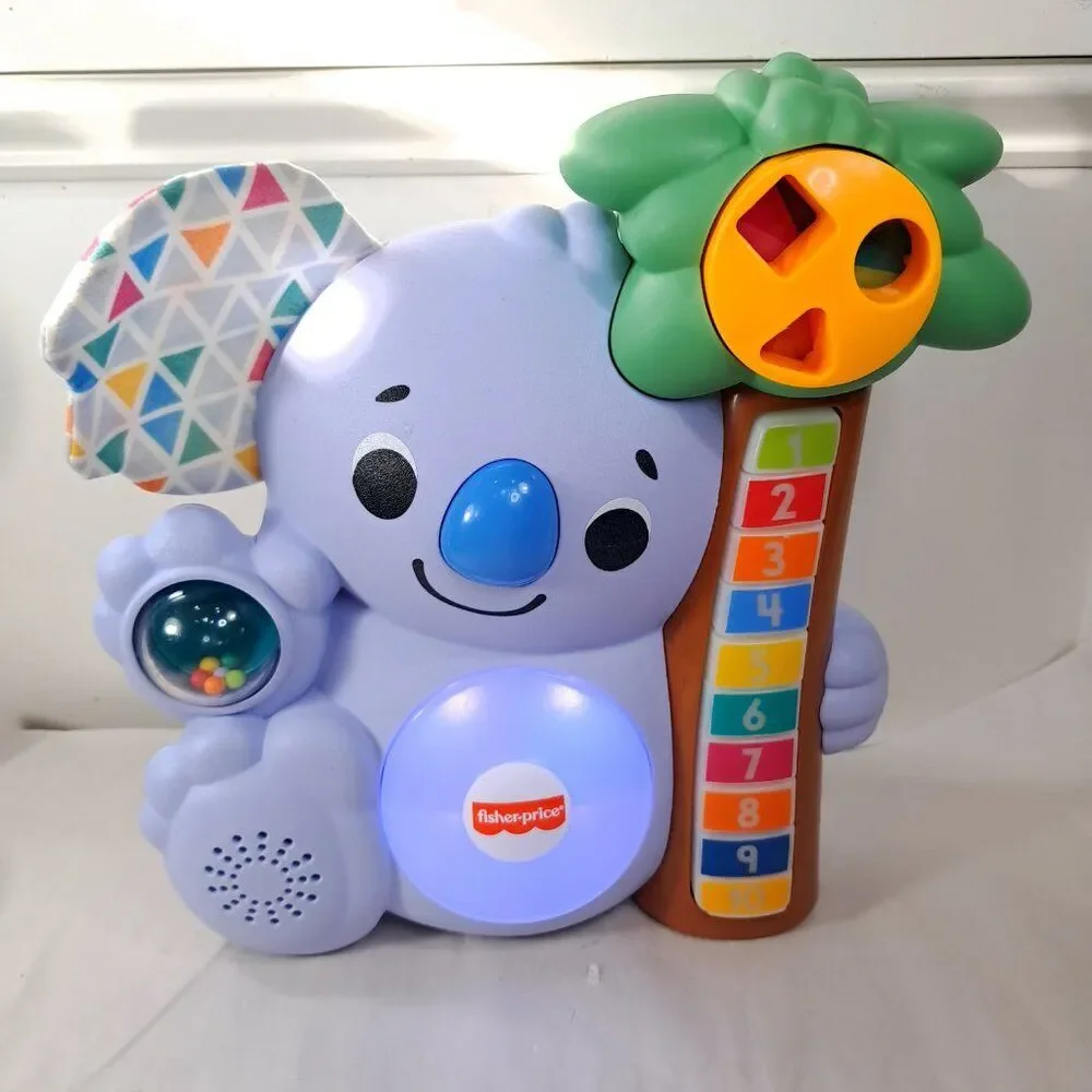 Fisher Price LINKIMALS Counting Koala‎ numbers shapes music Lights Colors sounds